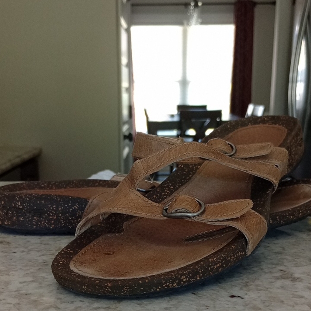 Teva Ventura Women's Sandals Size 10 Leather Straps